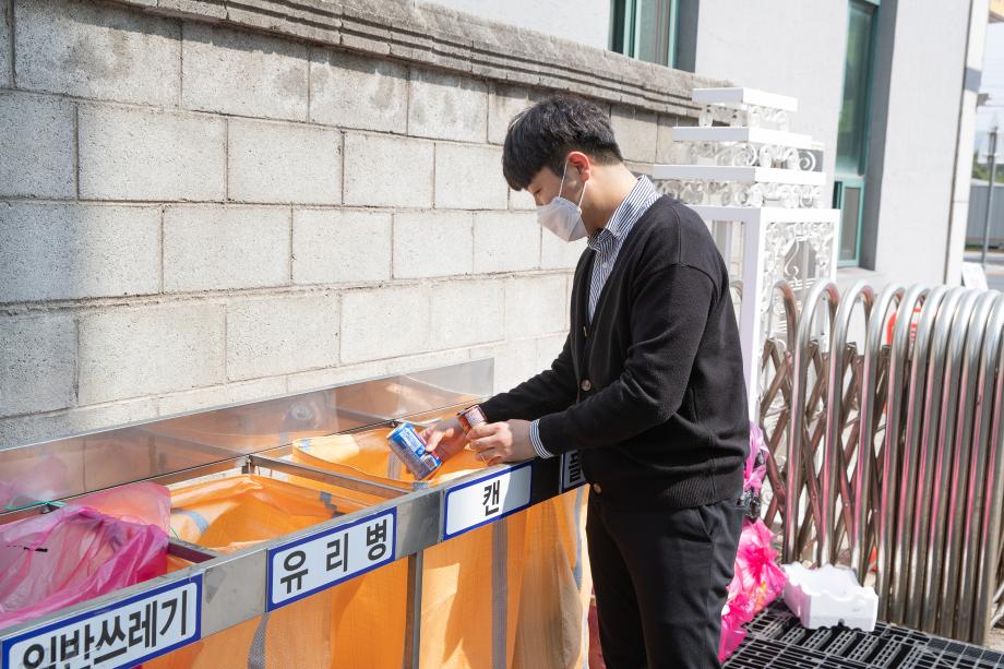 증평군, 소규모 공동주택 재활용 분리수거대 설치 지원