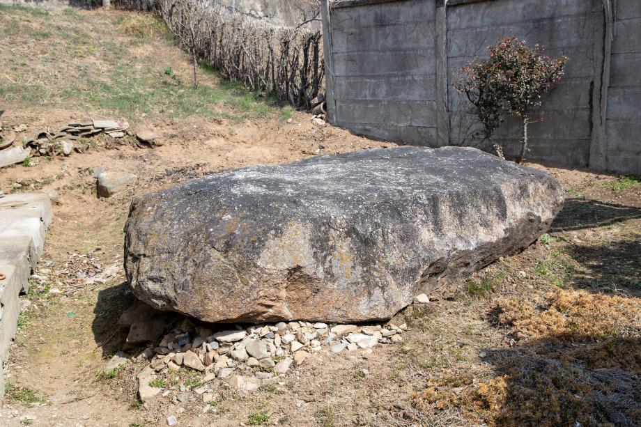 군 지정 문화재 송정리 고인돌