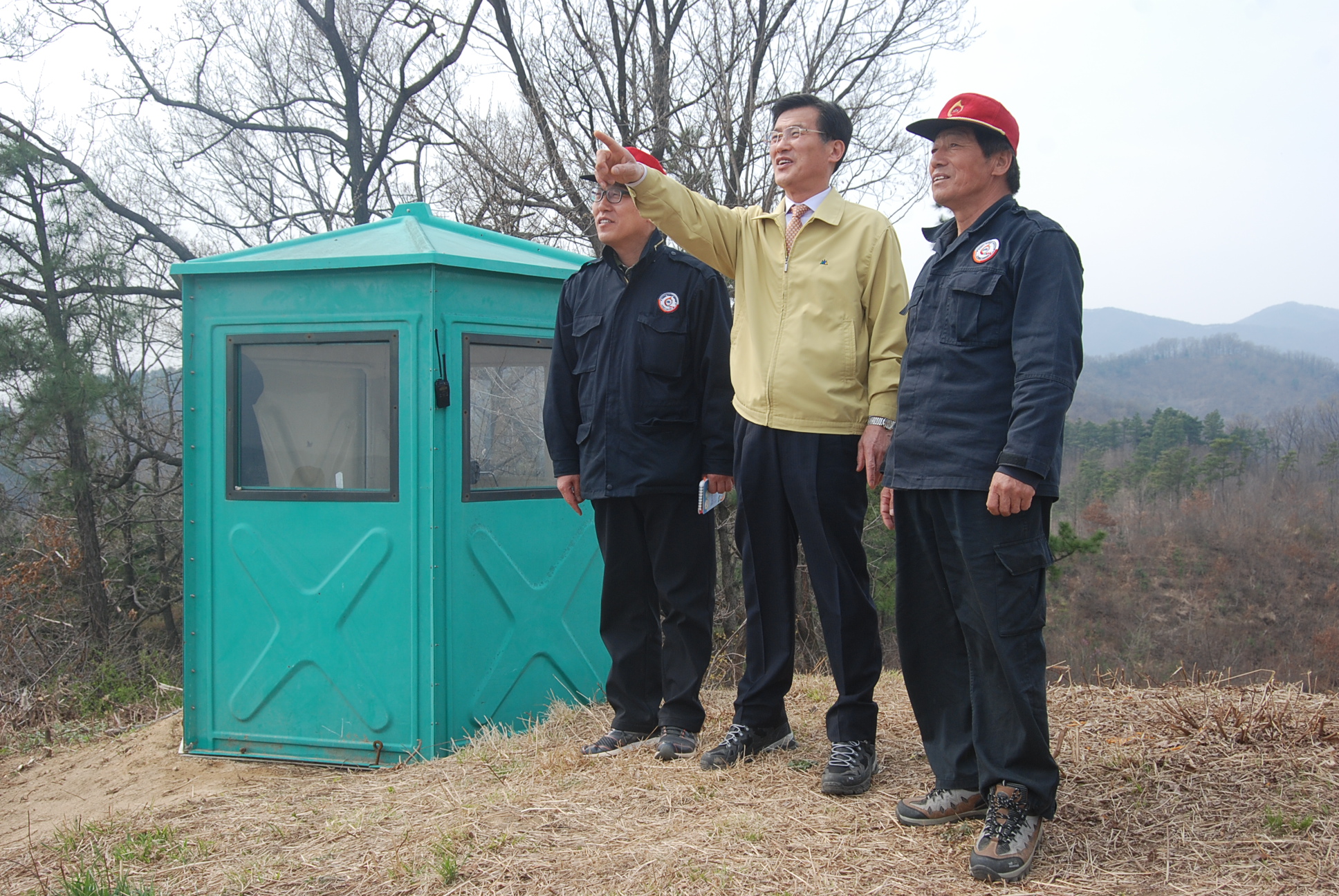 증평군, 6년 연속 산불없는 고장 목표로 현장점검